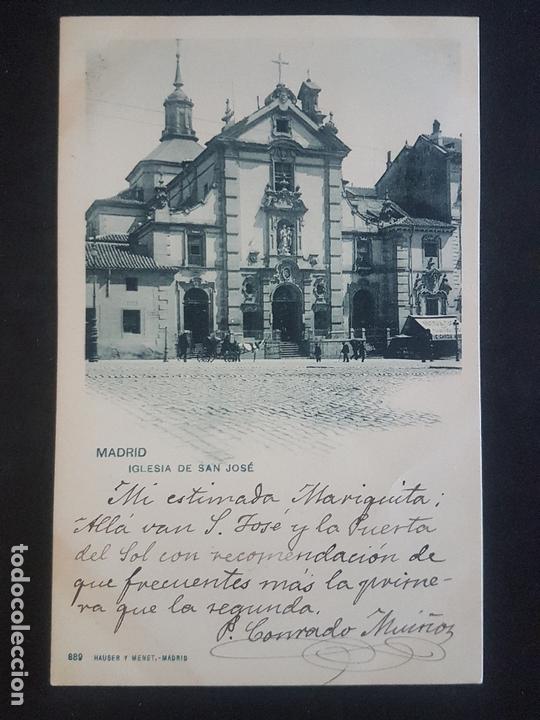 Postales: MADRID IGLESIA DE SAN JOSE - Foto 1