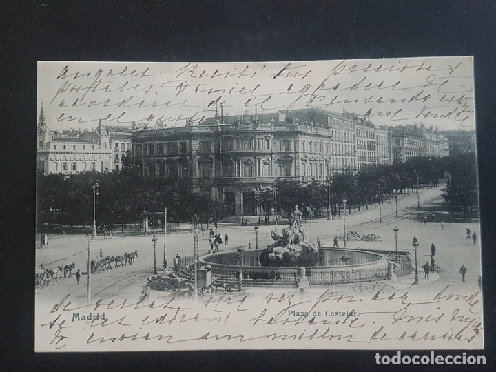 Postales: MADRID PLAZA DE CASTELAR - Foto 1