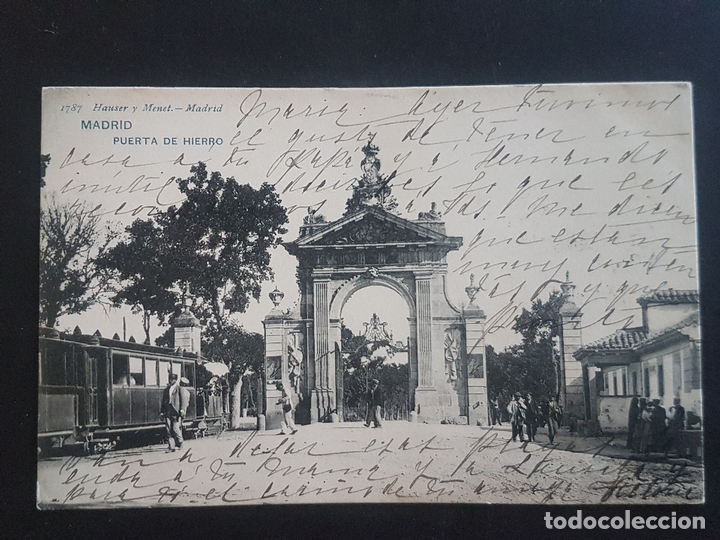 Postales: MADRID PUERTA DE HIERRO - Foto 1