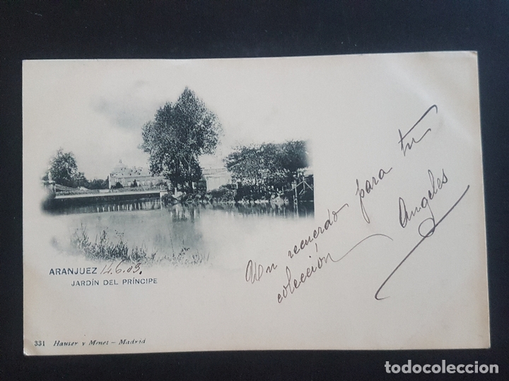 Postales: ARANJUEZ JARDIN DEL PRINCIPE - Foto 1
