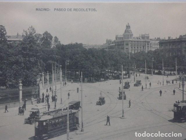 Postales: madrid , paseo de recoletos - Foto 1