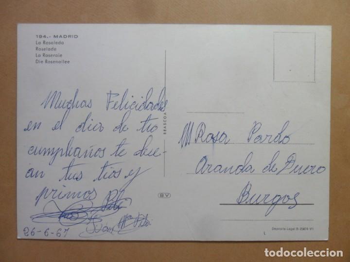 Postales: POSTAL - 194 - MADRID - LA ROSALEDA - ED. BEASCOA - Foto 2