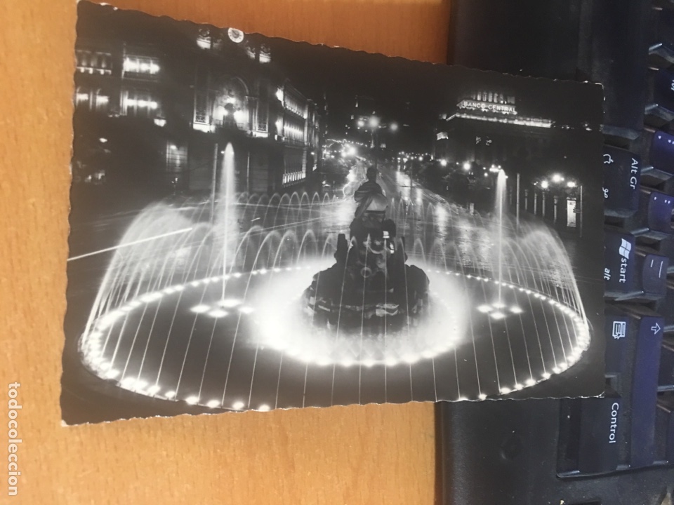Postales: Madrid fuente de la Cibeles - Foto 1