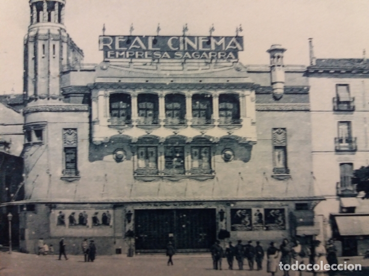 Postcards: MADRID-REAL CINEMA-203-GRAFOS-VER FOTOS-(60.992)