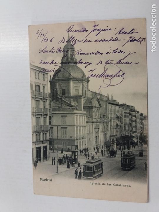 Postcards: MADRID-IGLESIA DE LAS CALATRAVAS-REVERSO SIN DIVIDIR-MADRID POSTAL 1707-VER FOTOS-(60.993)