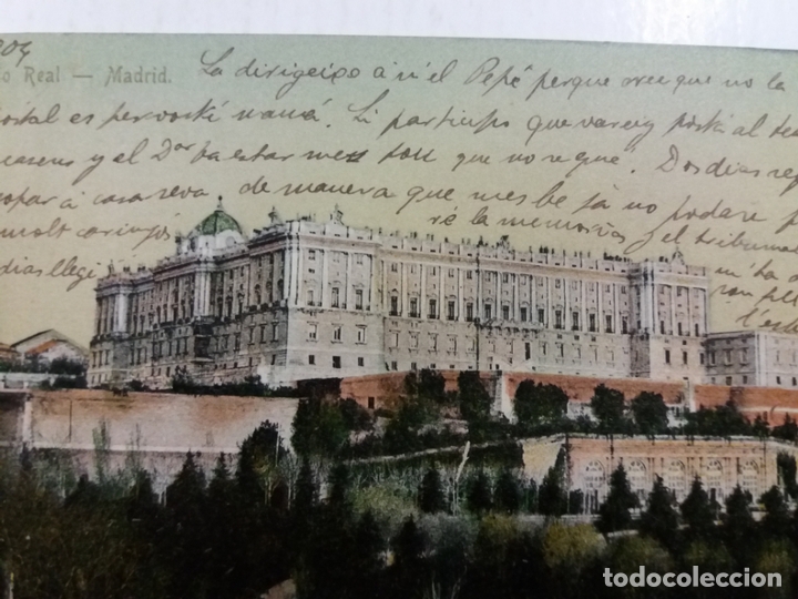 Postcards: MADRID-PALACIO REAL-REVERSO SIN DIVIDIR-VER FOTOS-(60.996)