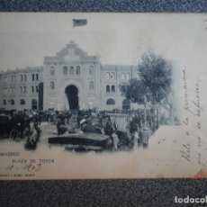 Postales: MADRID PLAZA DE TOROS HAUSER 23 POSTAL ANTIGUA AÑO 1903. Lote 169624242
