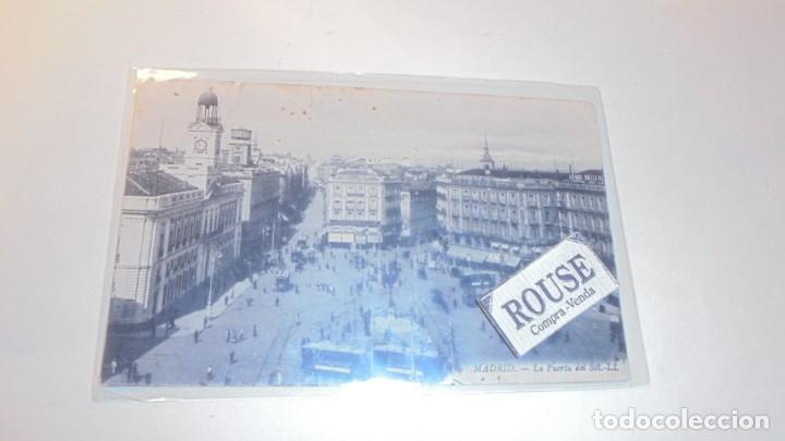 Postales: MADRID  - LA PUERTA DEL SOL . LL. - 14X9 CM. - Foto 1