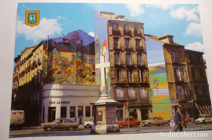 Postales: postal madrid -pl.puerta cerrada -circulada - Foto 1