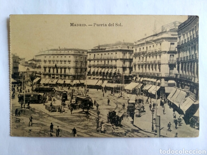 Postales: Postal Madrid, Puerta del Sol. - Foto 1