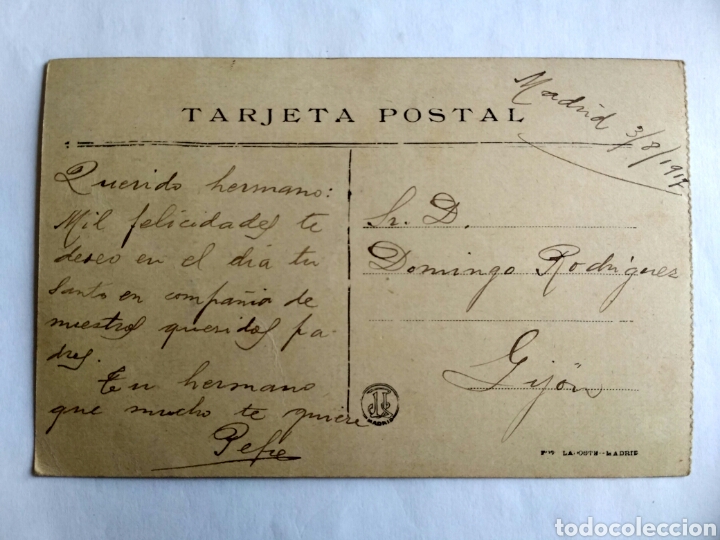 Postales: Postal Madrid, Puerta del Sol. - Foto 2