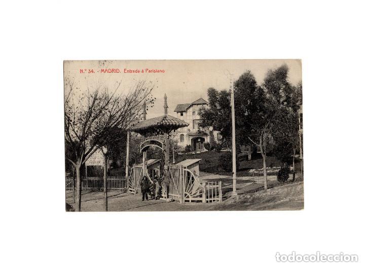 Postales: MADRID.- ENTRADA &Aacute; PARISIANO. - Foto 1
