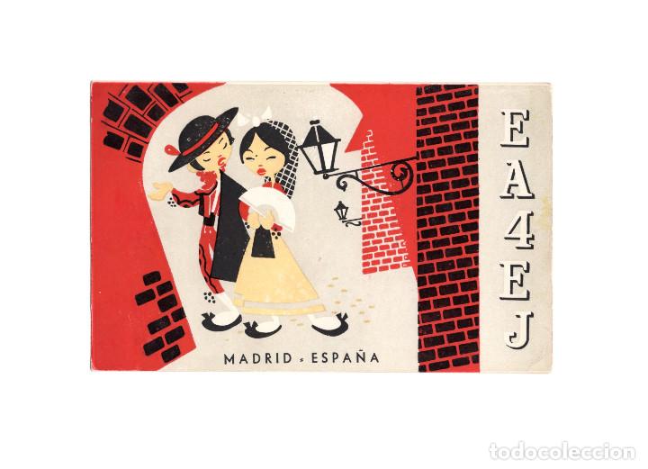 Postales: MADRID.- U.R.E. RADIOAFICIONADO. EA4EJ. - Foto 1