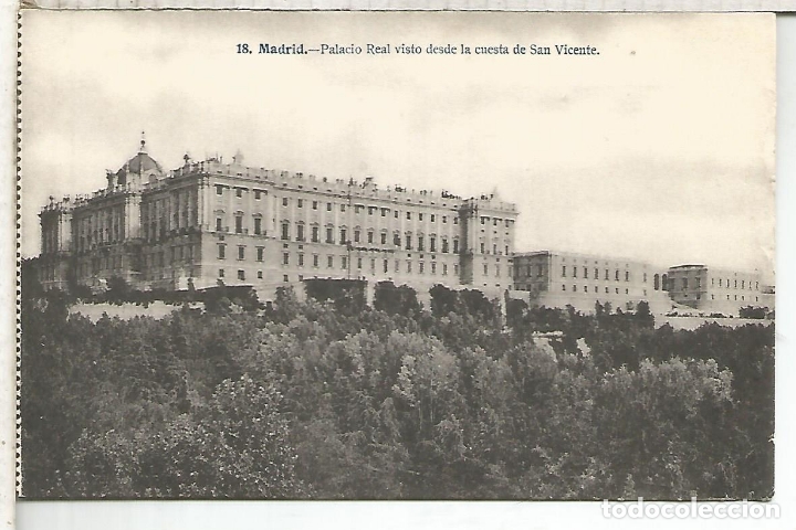 Postales: MADRID PALACIO REAL  SIN ESCRIBIR - Foto 1