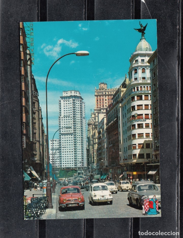 Postales: 153.- MADRID. AVDA. JOSE ANTONIO - Foto 1