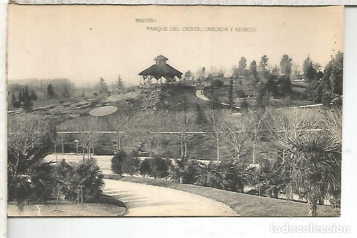 Postales: MADRID PARQUE DEL OESTE SIN ESCRIBIR - Foto 1