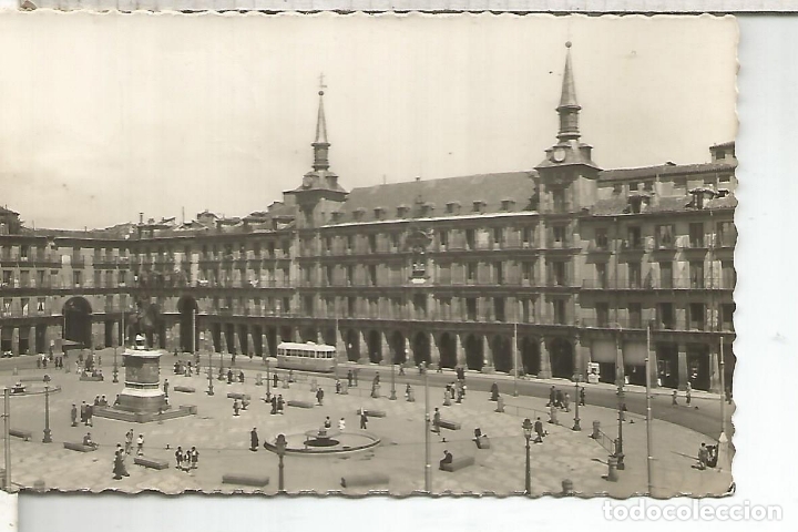 Postales: MADRID PLAZA MAYOR ESCRITA - Foto 1