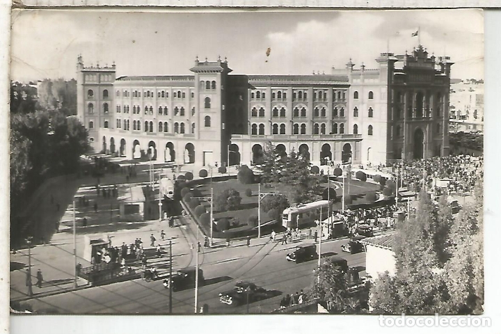Postales: MADRID PLAZA DE TOROS ESCRITA - Foto 1