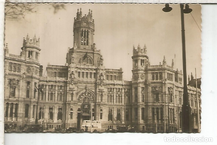 Postales: MADRID PALACIO COMUNICACIONES ESCRITA - Foto 1