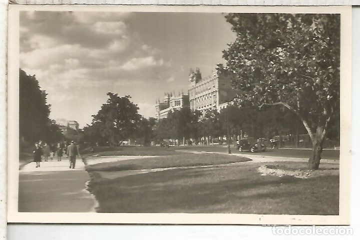 Postales: MADRID SALON DEL PRADO ESCRITA - Foto 1