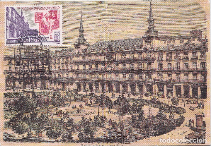 Postales: MADRID - PLAZA MAYOR - FILOSSA - Foto 1