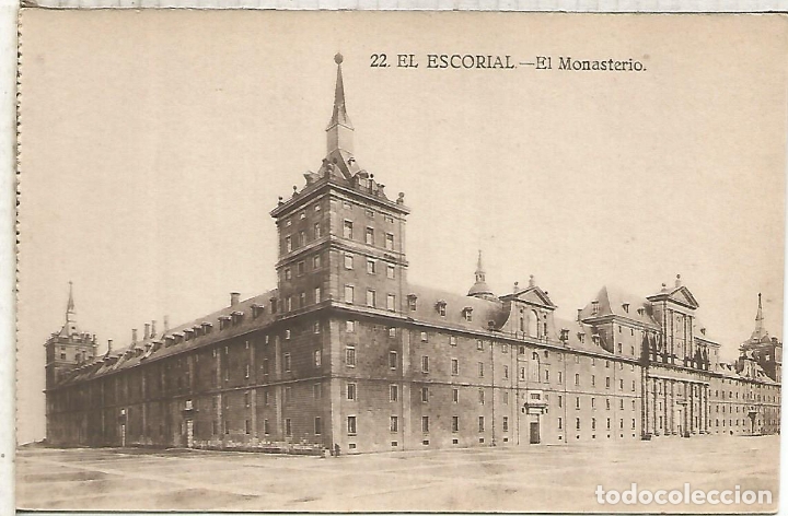 Postales: MADRID ESCORIAL SIN ESCRIBIR - Foto 1