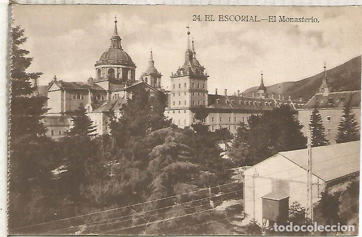 Postales: MADRID ESCORIAL SIN ESCRIBIR - Foto 1