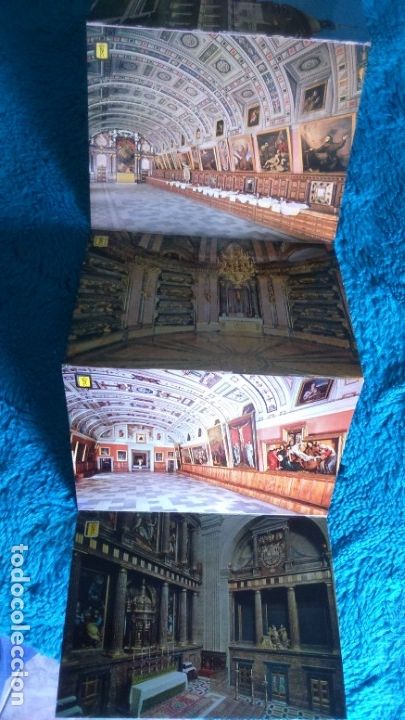 Postales: DESPLEGABLE EL ESCORIAL - Foto 4
