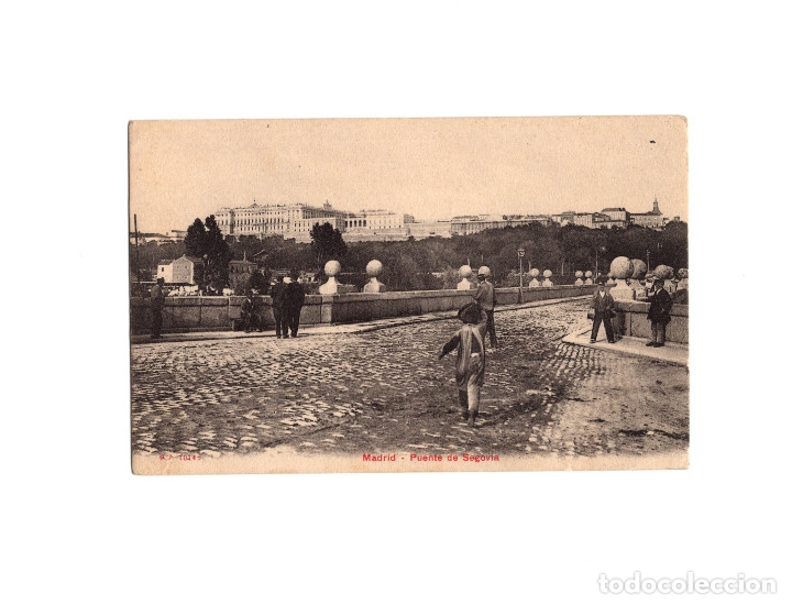 Postales: MADRID.- PUENTE DE SEGOVIA. - Foto 1