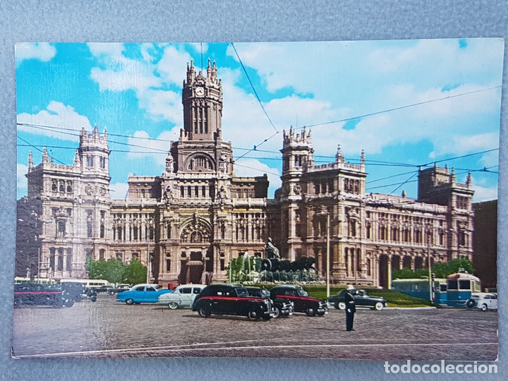 Postales: MADRID PALACIO DE LA COMUNICACIONES POSTAL - Foto 1