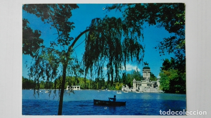 Postales: POSTAL MADRID - ESTANQUE DEL RETIRO - Foto 1
