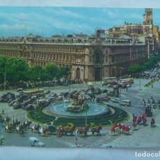 Postales: POSTAL DE MADRID : LA CIBELES Y CALLE ALCALA . AÑOS 60. GUARDIA MORA DE FRANCO, ETC