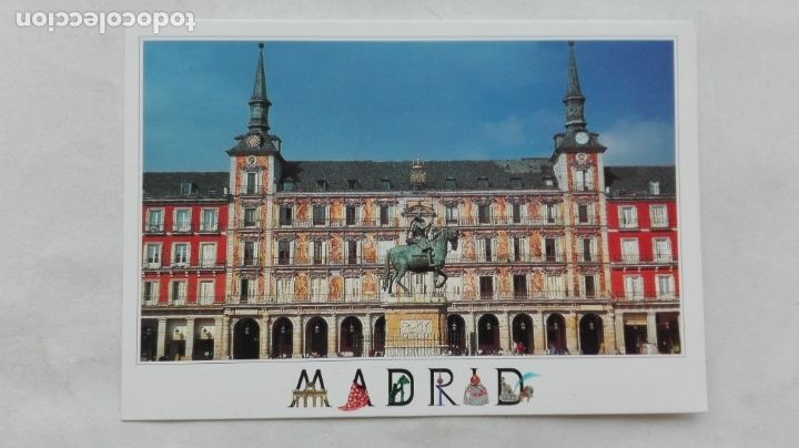 Postales: POSTAL DE MADRID : PLAZA MAYOR - Foto 1