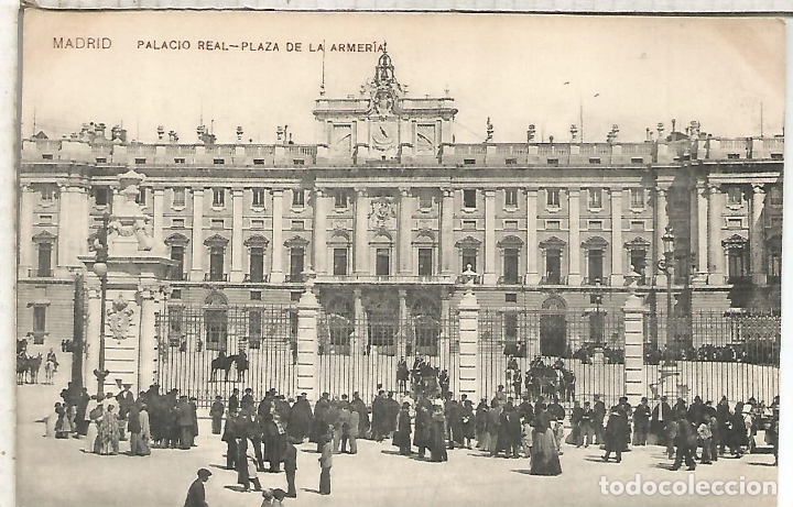 Postales: MADRID PALACIO REAL SIN ESCRIBIR - Foto 1
