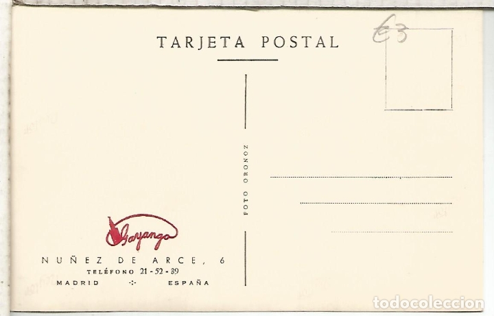 Postales: MADRID RESTAURANTE GAYANGO - Foto 2