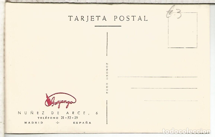 Postales: MADRID RESTAURANTE GAYANGO - Foto 2