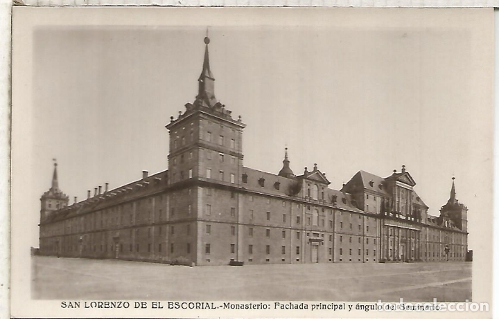 Postales: MADRID ESCORIAL SIN ESCRIBIR - Foto 1