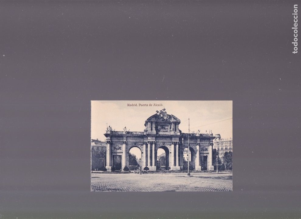 Postales: POSTAL - MADRID. PUERTA DE ALCAL&Aacute; - SIN CIRCULAR - Foto 1