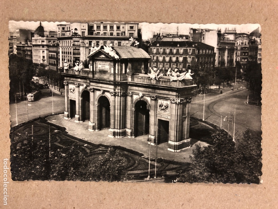 Postcards: TARJETA POSTAL SIN CIRCULAR DE LA PUERTA DE ALCAL&Aacute; (MADRID). HELIOTIPIA ART&Iacute;STICA ESPA&Ntilde;OLA