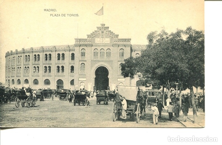 Postales: MADRID-PLAZA DE TOROS- HAUSER - Foto 1