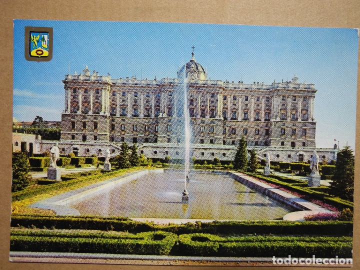Postales: Madrid. Palacio Real. Ed. Dominguez. 18 Escrita. - Foto 1