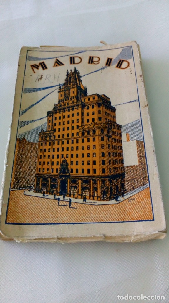 Postales: Librito de 34 postales antiguas de Madrid - Foto 1