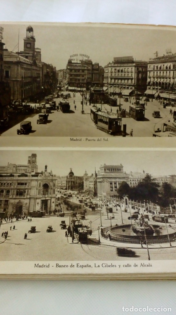 Postales: Librito de 34 postales antiguas de Madrid - Foto 3