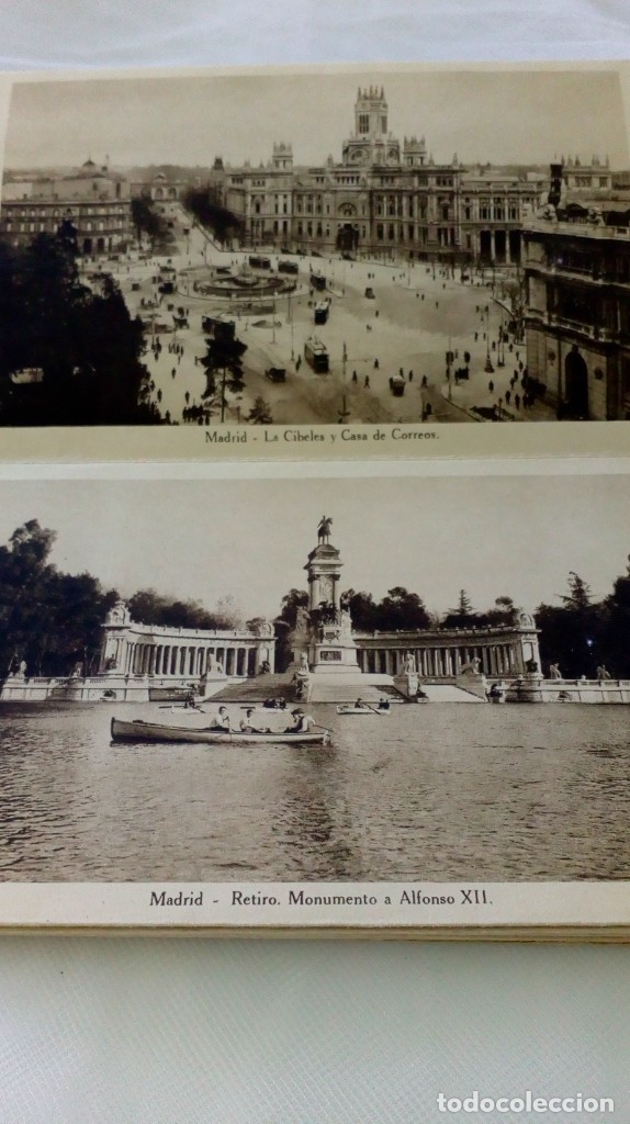 Postales: Librito de 34 postales antiguas de Madrid - Foto 4