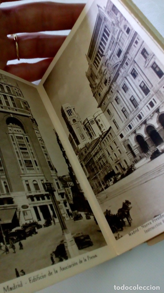Postales: Librito de 34 postales antiguas de Madrid - Foto 7