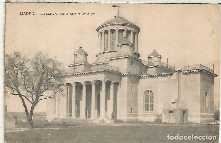 Postales: MADRID OBSERVATORIO ASTRONOMICO ESCRITA - Foto 1