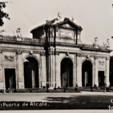 Postales: POSTAL ANTIGUA PUERTA DE ALCALA MADRID. Lote 181462693