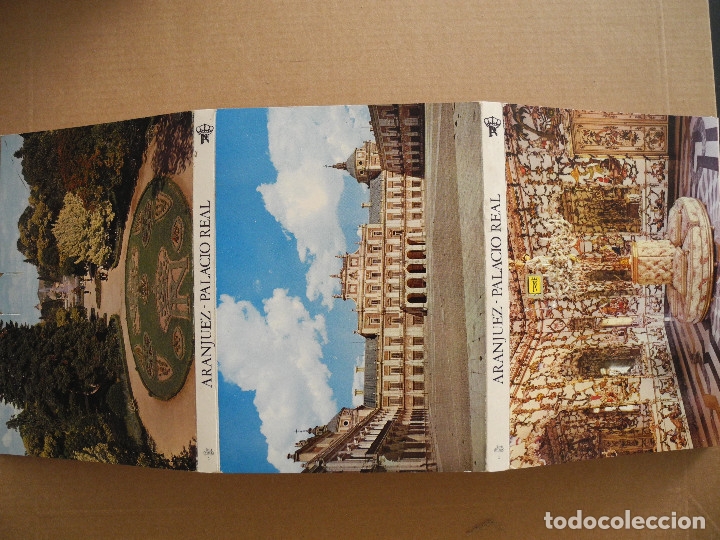 Postales: Aranjuez. Palacio real. 12 postales. Libro de postales. Nuevo - Foto 5