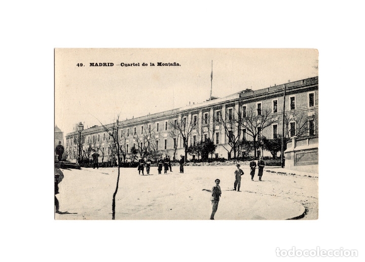 Postales: MADRID.- CUARTEL DE LA MONTA&Ntilde;A. - Foto 1