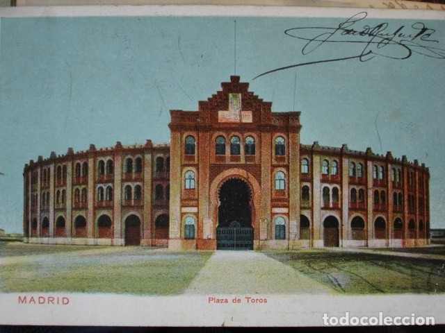 Postales: MADRID PLAZA DE TOROS .ROMO - Foto 1